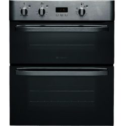 Hotpoint UHS53XS Built Under Double Oven in Stainless Steel